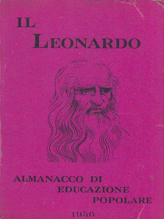 Il Leonardo - Almanacco di Educazione Popolare 1956 - copertina