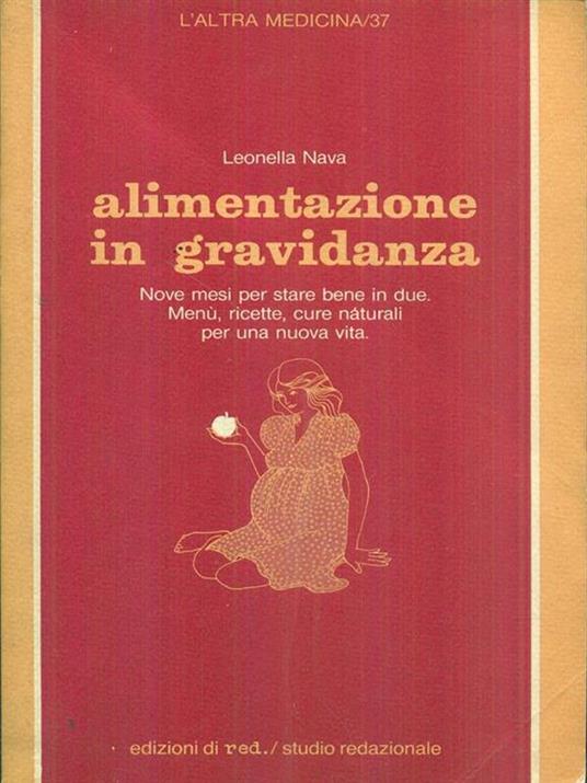 Alimentazione in gravidanza - Leonella Nava - copertina