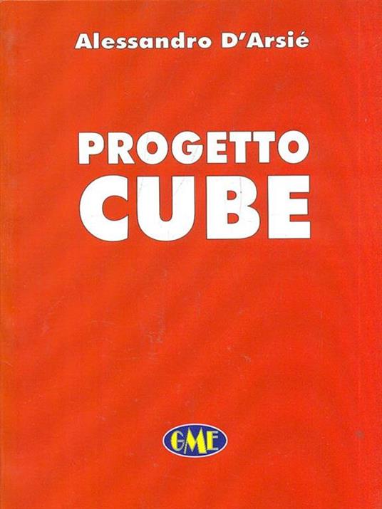 Progetto Cube - Alessandro D'Arsié - copertina
