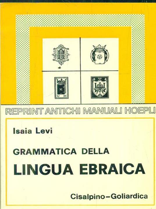 Grammatica della lingua ebraica - 4