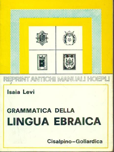 Grammatica della lingua ebraica - 3