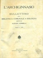 L' Archiginnasio 1910