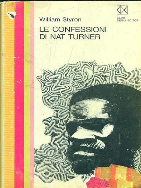 Le confessioni di Nat Turner - William Styron - copertina