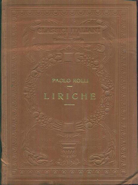 Liriche - Paolo Rolli - 3