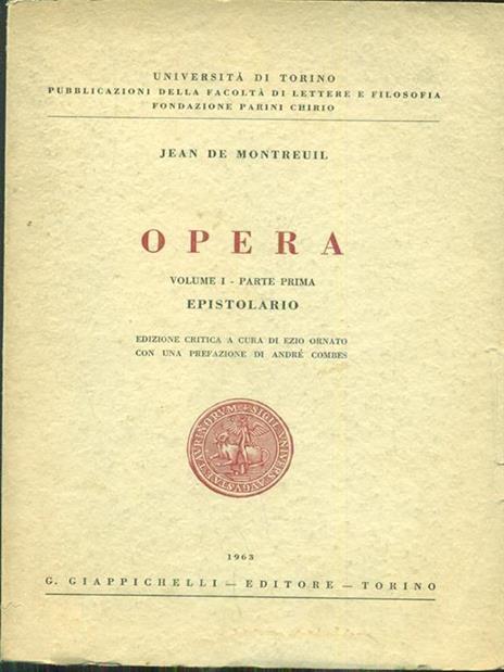 Opera volume I Parte prima - 9