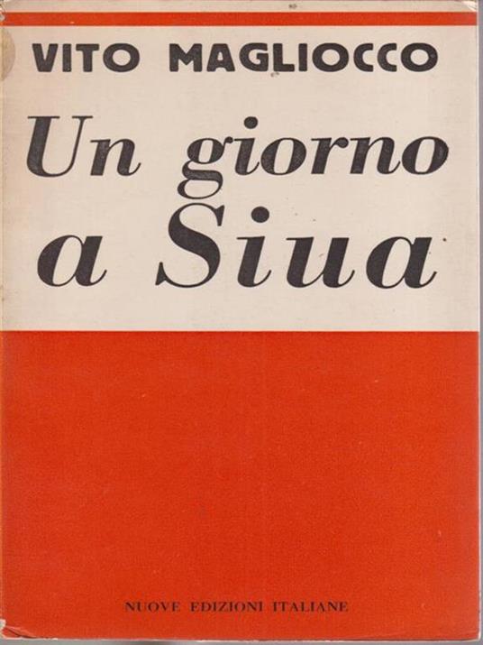 Un giorno a Siua - Vito Magliocco - 2