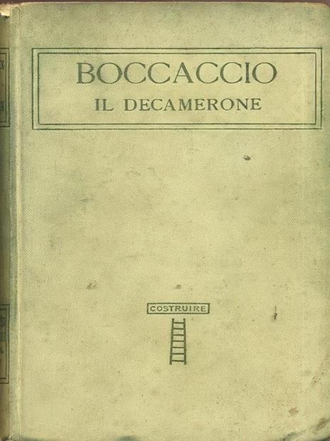 Il Decamerone - Giovanni Boccaccio - copertina