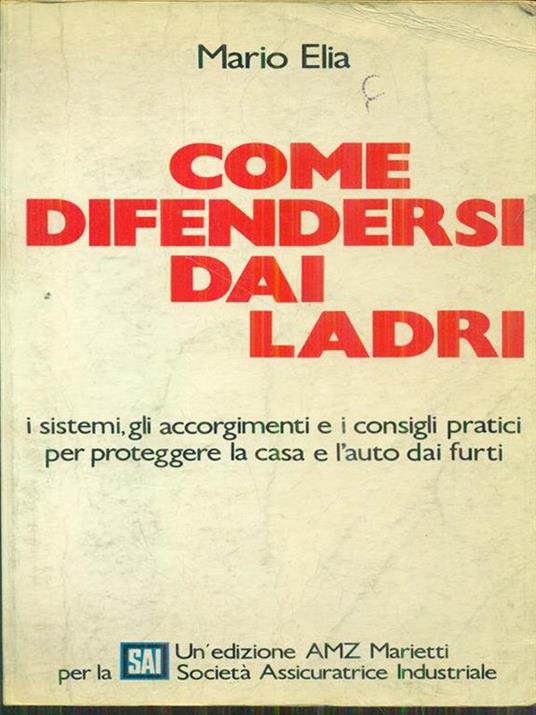 Come difendersi dai ladri - Mario Elia - 10