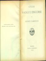 Studi saggi e discorsi