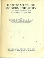 Economics of modern industry