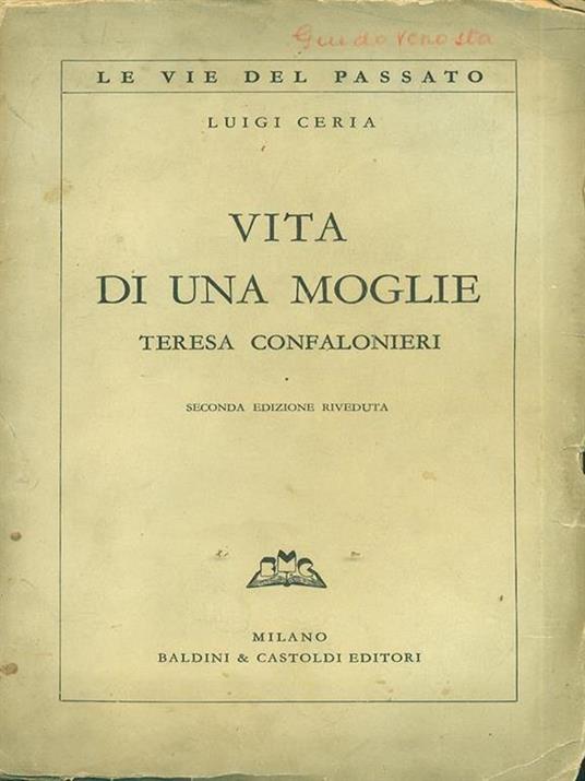 Vita di una moglie - Luigi Ceria - 3