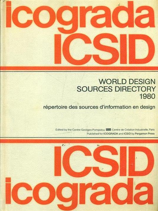 World Design Sources directory 1980 - copertina