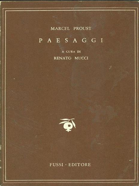 Paesaggi - Marcel Proust - 2