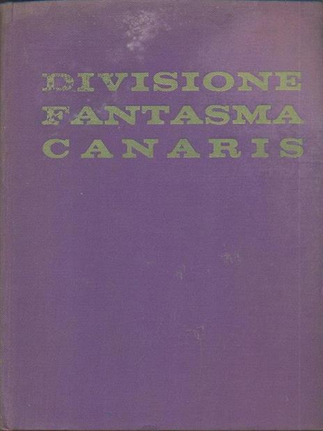 Divisione fantasma canaris - Will Berthold - copertina