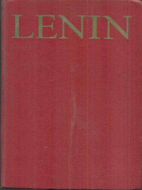 Opere scelte - Lenin - copertina