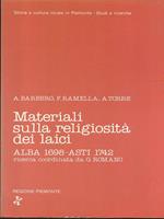 Materiali sulla religiosità dei laici