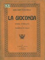 La gioconda opera completa per pianoforte solo