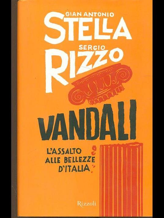 Vandali - Gian Antonio Stella,Sergio Rizzo - copertina