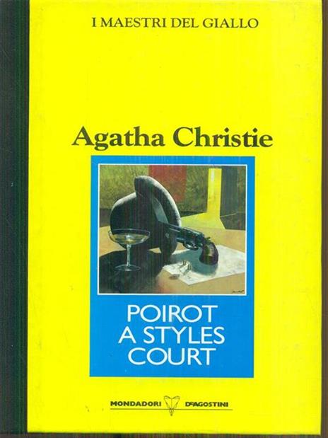 Poirot a styles court - Agatha Christie - copertina