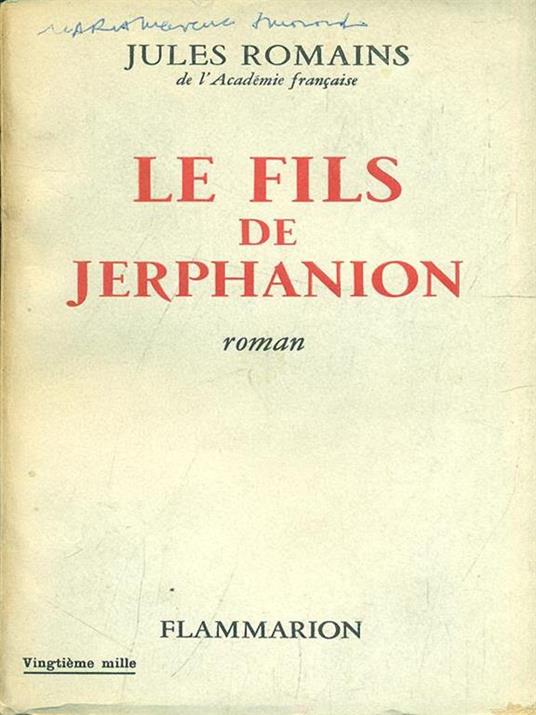 Le fils de Jerphanion - Jules Romains - 3