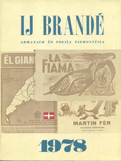 Ij Brande' 1978 - copertina