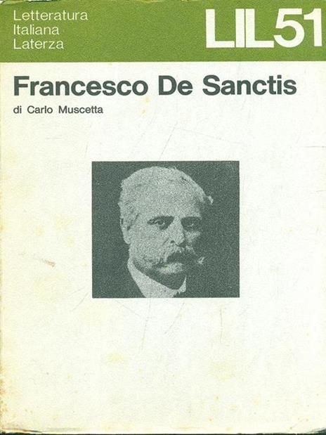 Francesco De Santics - Carlo Muscetta - copertina