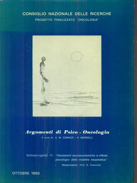 Argomenti di Psico-Oncologia - Alberto Comazzi - 3