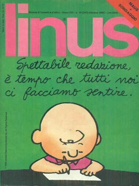 Linus 10 / ottobre 1985 - 3