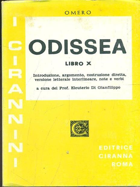 Odissea. Libro 7º. Versione interlineare - Omero - 7