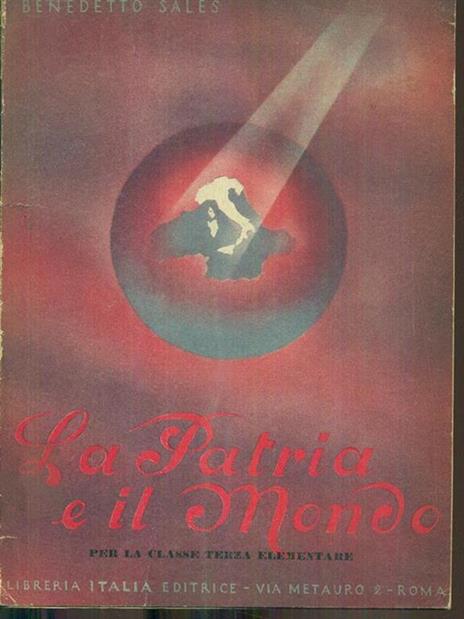 La patria e il mondo - Benedetto Sales - copertina