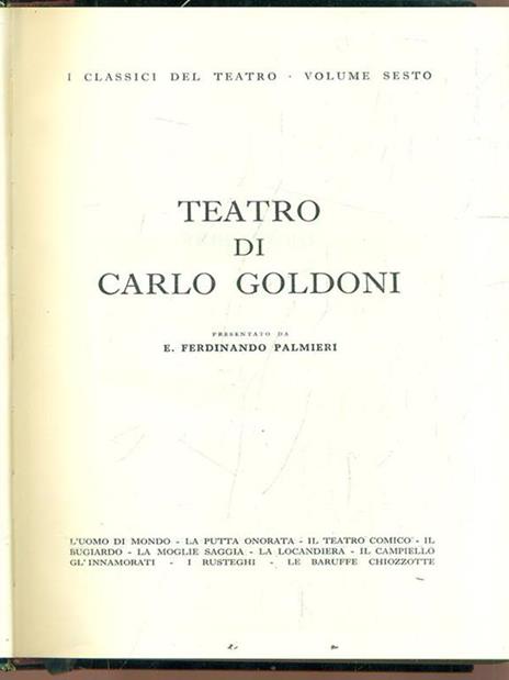 Teatro di Carlo Goldoni - 2