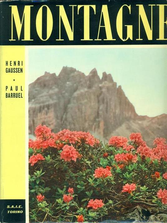 Montagne - Henri Gaussen - copertina