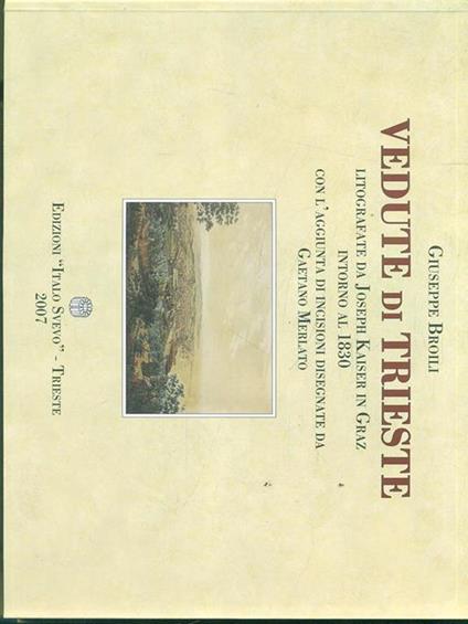 Vedute di Trieste - Giuseppe Broili - copertina