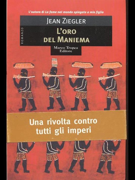 L' oro del Maniema - Jean Ziegler - copertina