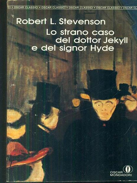 Lo strano caso del dottor Jekyll e del signor Hyde - Robert Louis Stevenson - copertina