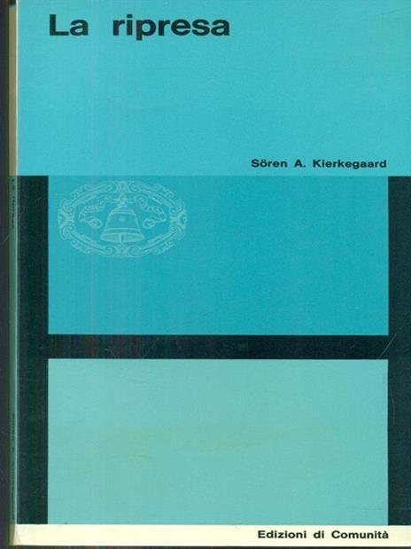 La ripresa - Sören Kierkegaard - copertina