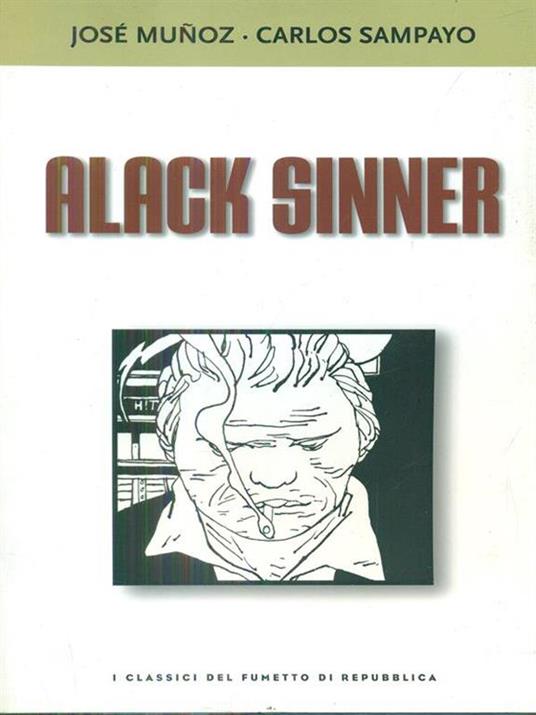 Alack Sinner - José Muñoz - copertina