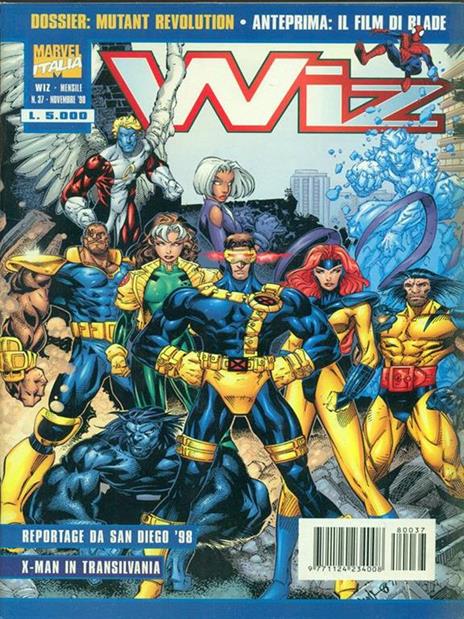 Wiz n. 37. Novembre '98 - copertina