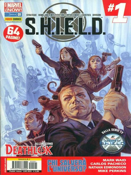 S. H. I. E. L. D. n. 1. Luglio 2015 - copertina