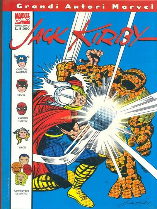 Grandi Autori Marvel. Jack Kirby - Jack Kirby - copertina