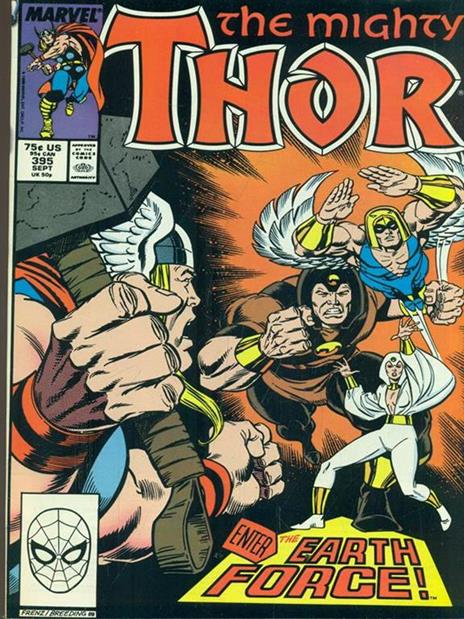 The Mighty Thor n. 395 / Septembre 1988 - copertina