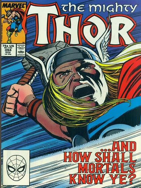 The Mighty Thor n. 394 / August 1989 - 5