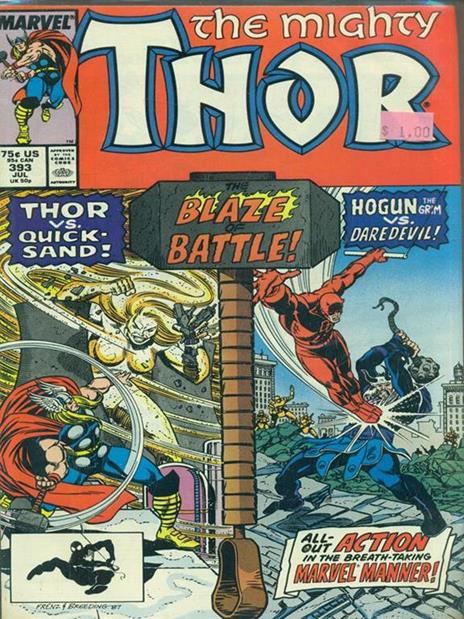 The Mighty Thor n. 393 / July 1988 - 3