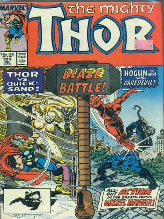 The Mighty Thor n. 393 / July 1988 - 3