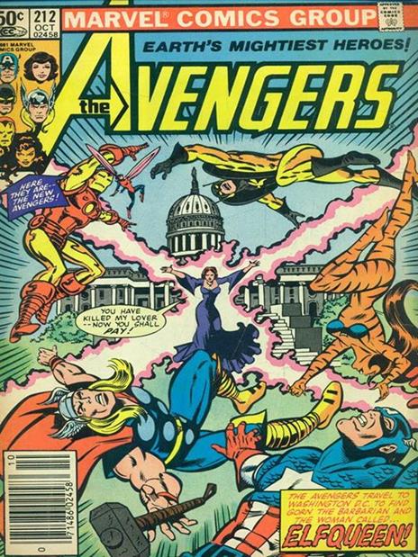 The Avengers n. 212 / Ocotber 1981 - 6