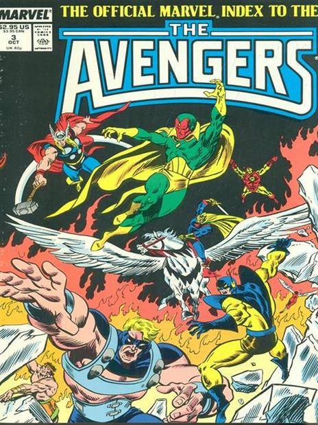 The Official Marvel Index to the Avengers No. 3 - 8