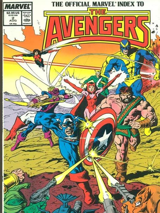 The Official Marvel Index to the Avengers No. 2 - 6