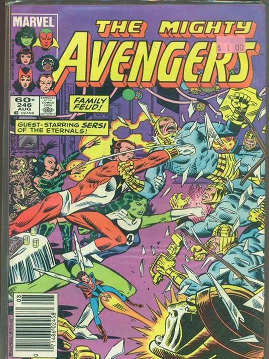 The Mighty Avengers n. 246 / August 1984 - 2