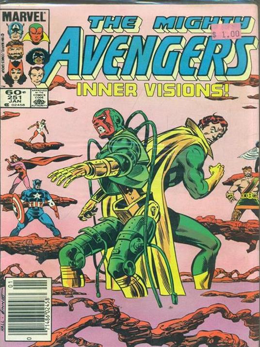 The Mighty Avengers n. 251 / January 1984 - 6