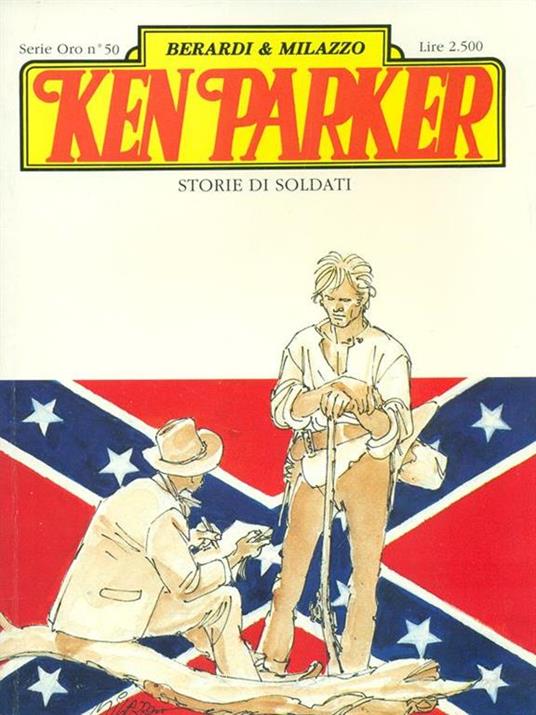 Ken Parker n.50. giugno 1993 - Giancarlo Berardi - copertina